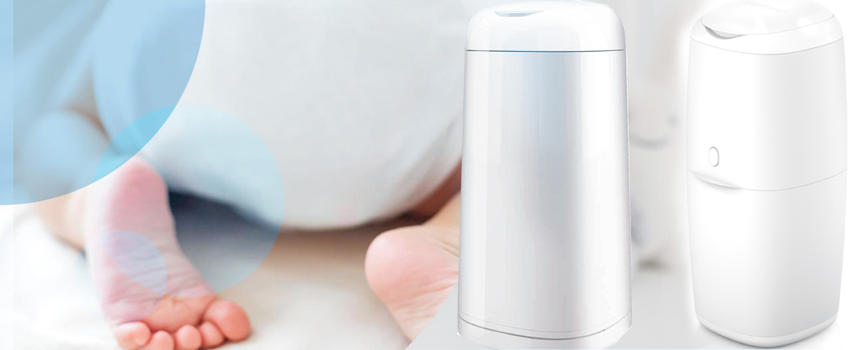 Angelcare pelenkatárolók és a babagondozás pillanatai